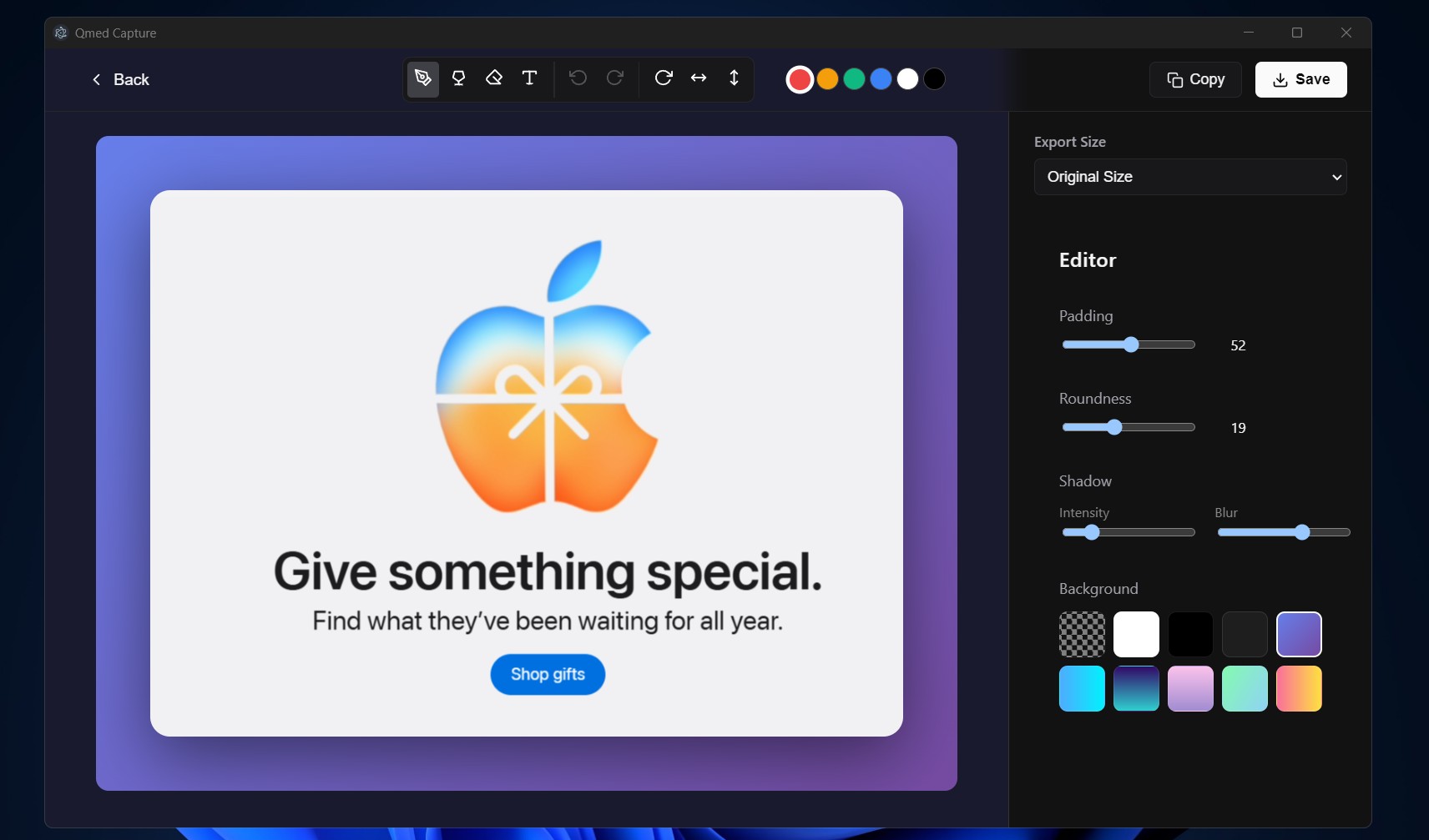 Qmed Capture Interface